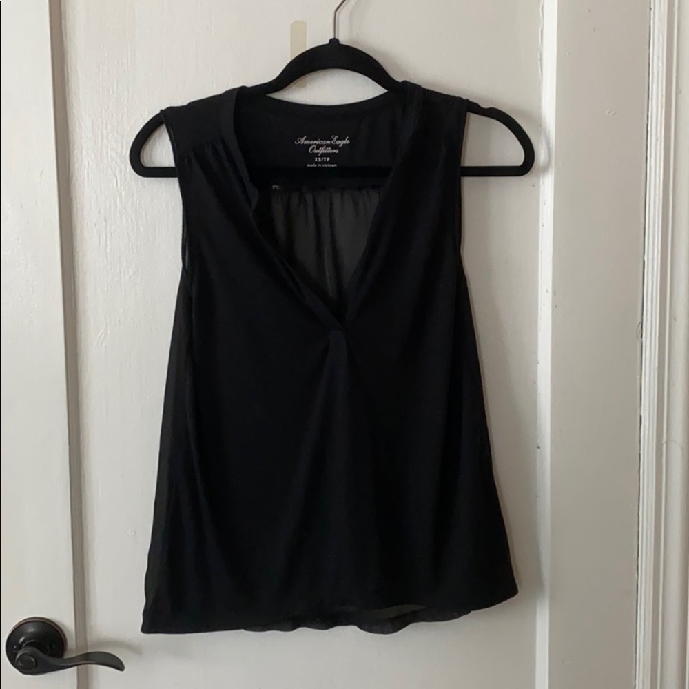 America Eagle tank blouse-size xs